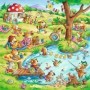 Puzzle Vacanta La Tara, 3X49 Piese Ravensburger - 2